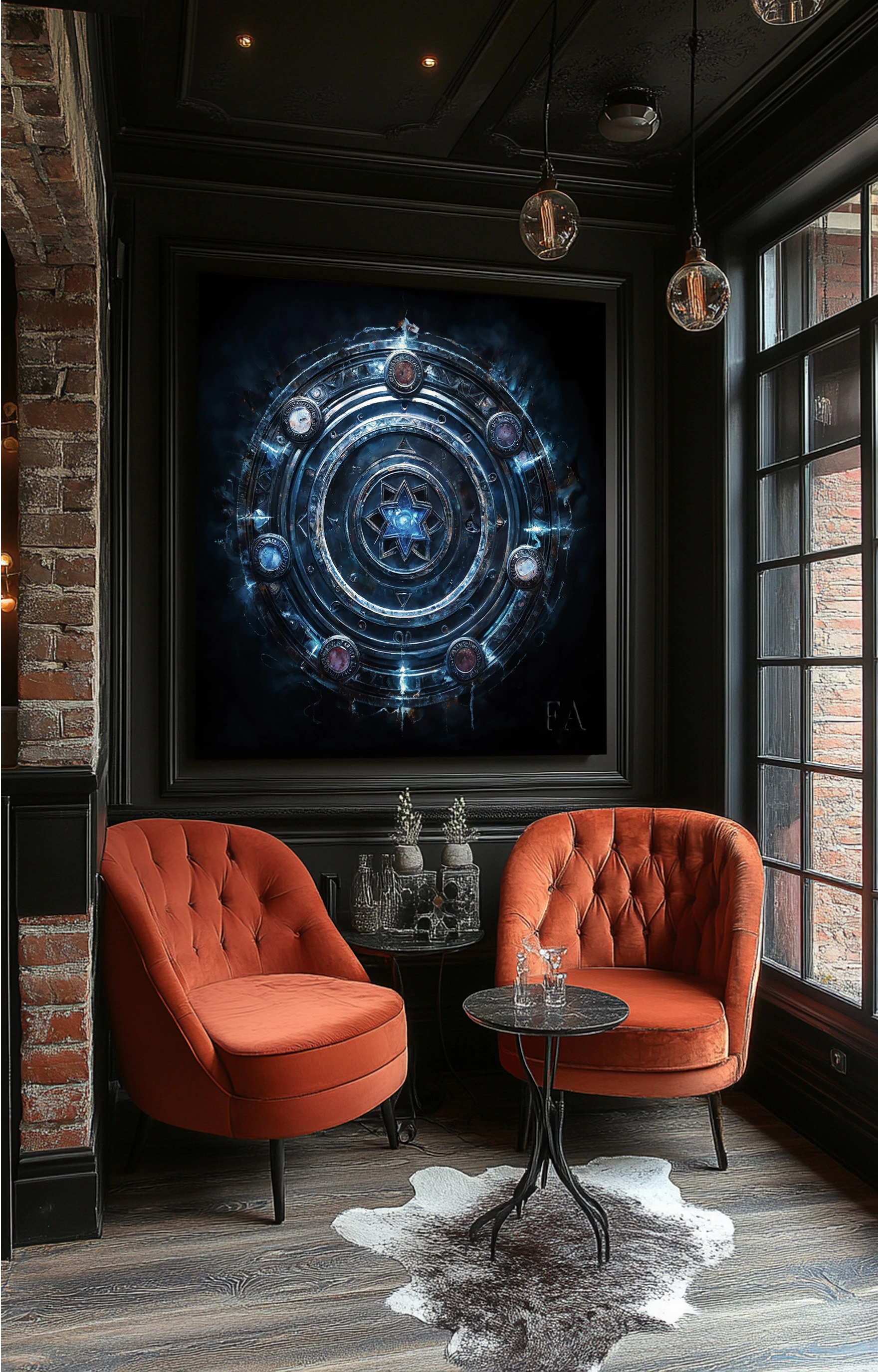 Amulet in the interior