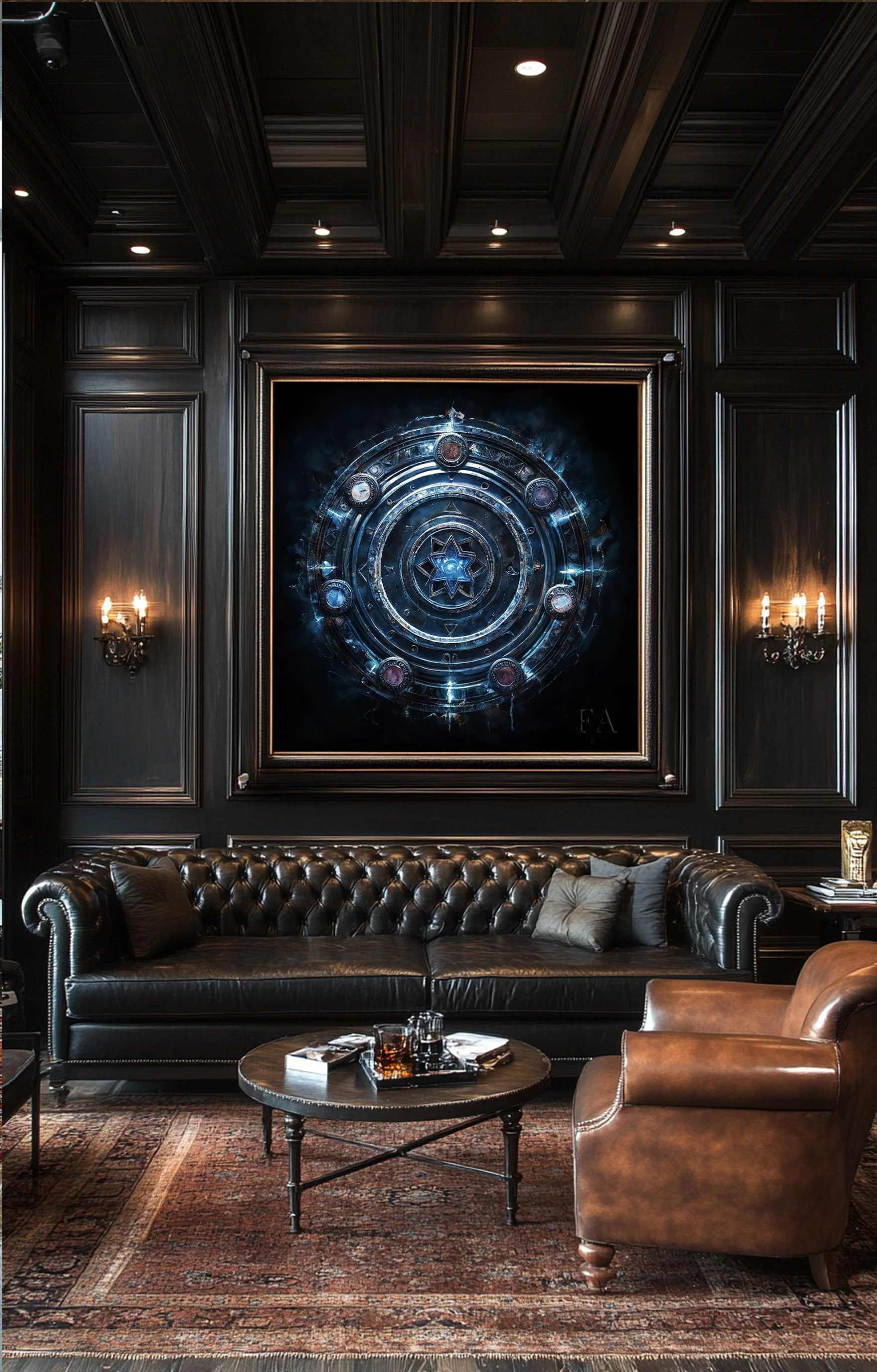 Amulet in the interior